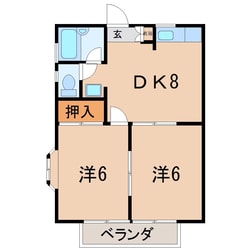 ラベンダーハウスの物件間取画像